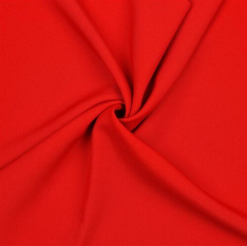 Dekorativní tkanina - červená