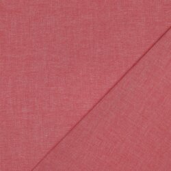 Fil de popeline de coton teint - rouge