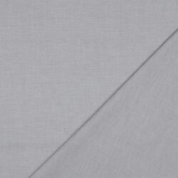 Cotton poplin yarn-dyed - grey