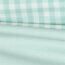 Cotton poplin yarn dyed - azure blue