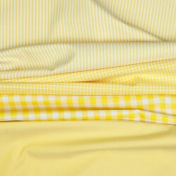 Cotton poplin yarn dyed - yellow