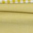 Cotton poplin yarn-dyed - ochre