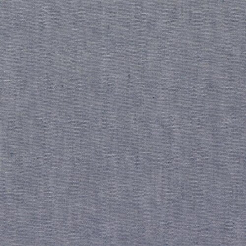 Cotton poplin yarn dyed - blue