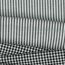 Cotton poplin stripes 3mm, yarn dyed - black