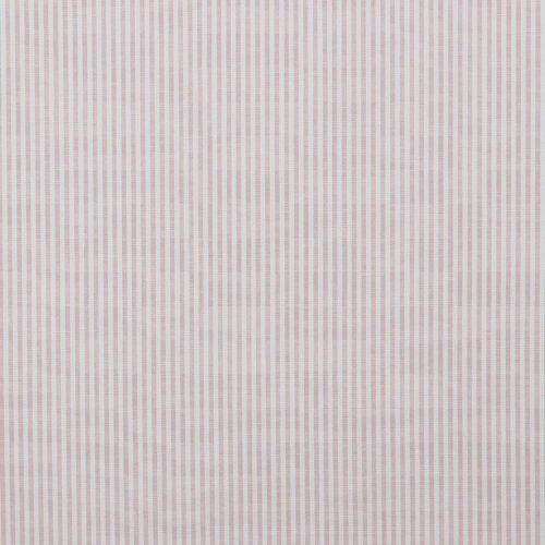 Baumwollpopeline Streifen 3mm, garngefärbt - lachsorange