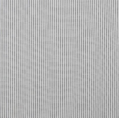 Rayures de popeline de coton 3mm, teintes - gris