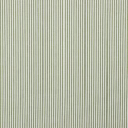 Cotton poplin stripes 3mm, yarn dyed - bottle green