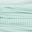 Cotton poplin stripes 3mm, yarn dyed - azure blue