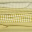 Cotton poplin stripes 3mm, yarn dyed - ochre