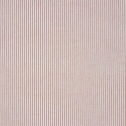 Popelina de algodón rayas 3mm, hilo teñido - terracota