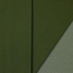 Baumwolljersey Jeans-Optik - dunkeloliv