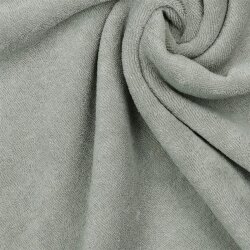 Stretch terry cloth *Vera* - light grey