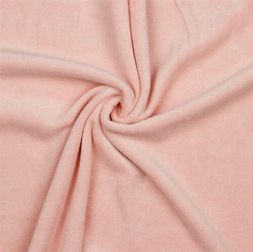 Stretch terry cloth *Vera* - quartz pink