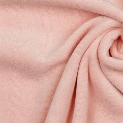 Tissu éponge extensible *Vera* - quartz rose