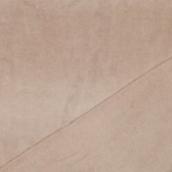 Stretch badstof *Vera* - taupe