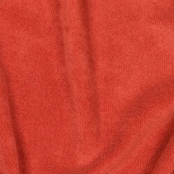 Panno di spugna elasticizzato *Vera* - terracotta