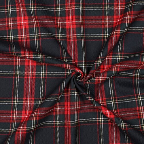 SCOTTISH CHECK - azul oscuro