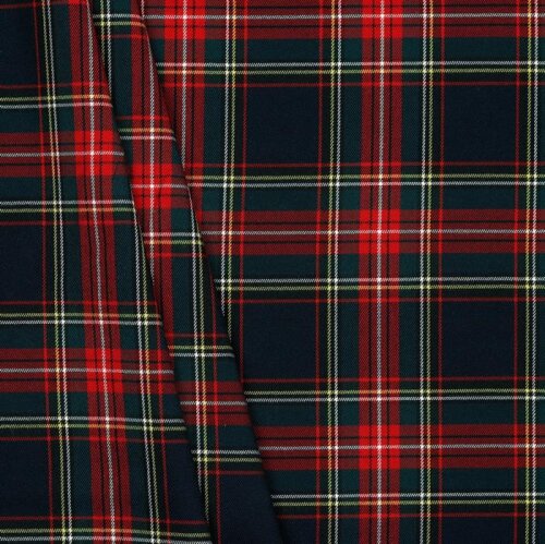 SCOTTISH CHECK - donkerblauw