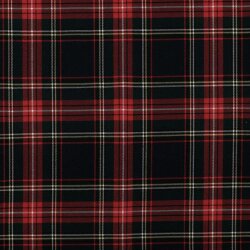 SCOTTISH CHECK - donkerblauw