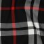 Gabardine Schottenkaro Stretch - schwarz/weiss/rot