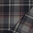Gabardine Schottenkaro Stretch - dunkelblau/grau/rost