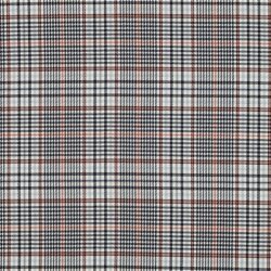 Schottenkaro Stretch - creme/NAVY/ORANGE