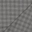 Gabardine Schottenkaro Stretch - altweiss/schwarz/taupe