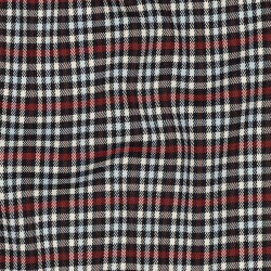 Tartán stretch - azul oscuro/azul claro/óxido