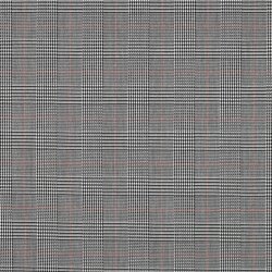 Tartán elástico - negro/blanco/rojo