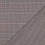 Gabardine Schottenkaro Stretch - schwarz/rot/weiss