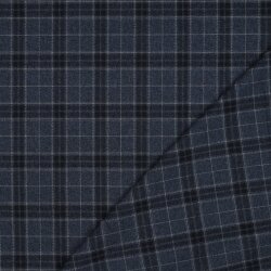 Tartan stretch - jeans blue/dark blue/grey