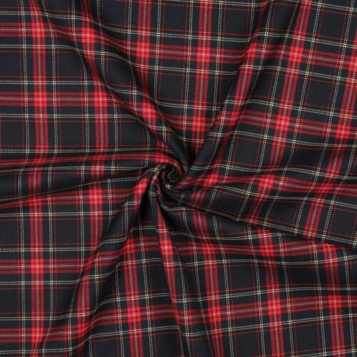 SCOTTISH CHECK - azul oscuro
