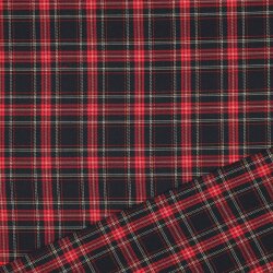 SCOTTISH CHECK - bleu foncé