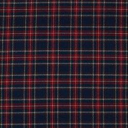 SCOTTISH CHECK - blu scuro