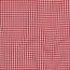 Popeline di cotone 2.7mm Vichy Check - rosso