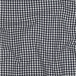 Katoen poplin 2.7mm Vichy ruit - donkerblauw