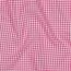 Popeline di cotone 2,7mm Vichy check - fucsia