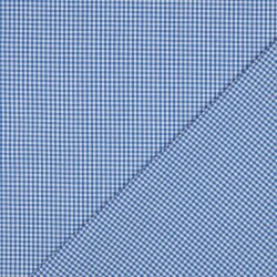 Popeline di cotone 2.7mm Vichy Check - Sky