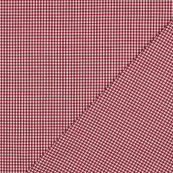 Cotton poplin 2,7mm Vichy check - berry