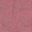 Cotton poplin 2,7mm Vichy check - berry