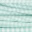 Bavlněný poplin 2,7mm Vichy kostka - azurově modrá