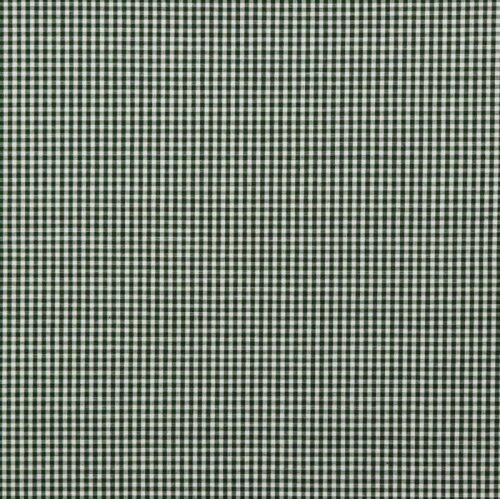 Poeline de coton 2.7mm Vichy check - vert foncé
