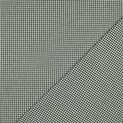 Cotton poplin 2.7mm Vichy check - dark green