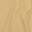 Popeline di cotone 2,7mm Vichy check - ocra