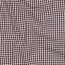 Cotton poplin 2,7mm Vichy check - aubergine