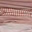 Popeline di cotone 2,7mm Vichy check - terracotta