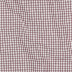 Cotton poplin 2,7mm Vichy check - mallow