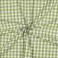 Coton-popeline Vichy check - bouteille verte
