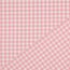 Popeline di cotone Vichy check - rosa scuro