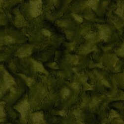 Faux fur - dark green